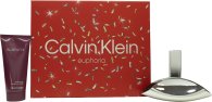 Calvin Klein Euphoria Gift Set 100ml EDP + 100ml Body Lotion