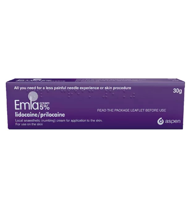 Emla Local Anaesthetic Numbing Cream 5% 30g