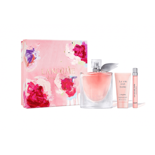 Lancome La Vie Est Belle Gift Set-100ml EDP Spray+ 10ml EDP Spray +50ml BL