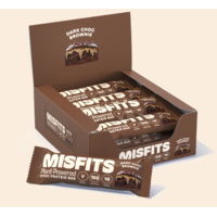 Misfits Vegan Protein Bars, Chocolate Brownie
