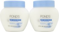 Pond's Dry Skin Cream Facial Moisturizer Set 2 x 286g