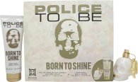 Police To Be Born To Shine Woman Gift Set 40ml EDT + 100ml Body Lotion