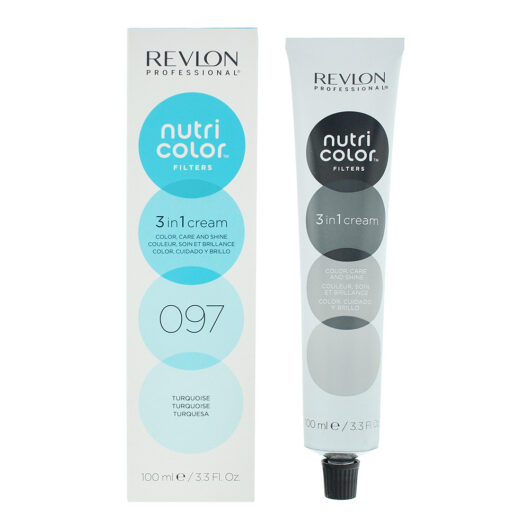Revlon Nutri Color Filters 097 Turquoise 3 In 1 Hair Cream 100ml