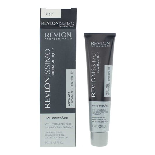 Revlon Revlonissimo Colorsmetique 6.42 Dark Pearly Chestnut Blonde Hair Colour 6