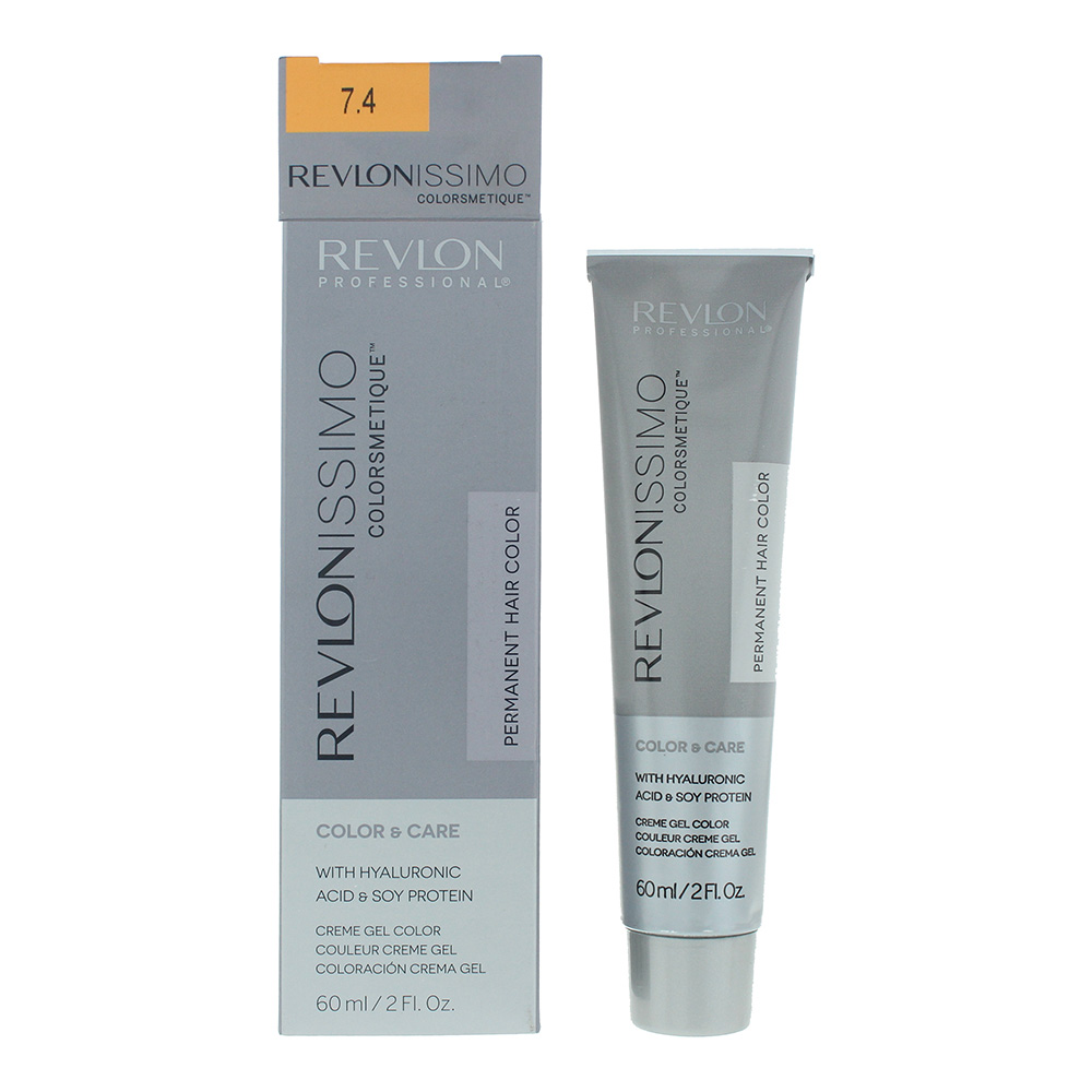 Revlon Revlonissimo Colorsmetique 7.4 Medium Copper Blonde Hair Colour 60ml
