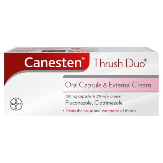 Canesten Thrush Oral Capsule & External Cream 10g Duo