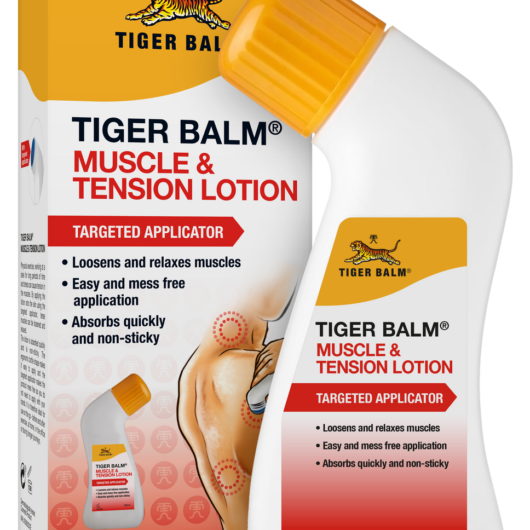 Tiger Balm Muscle & Tension Lotion 80ml