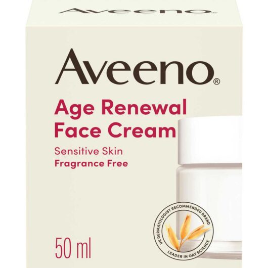 Aveeno Age Renewal Face Cream 50ml