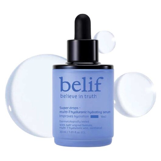 Belif Super Drops Multi-7 Hyaluronic Hydrating Serum 30ml