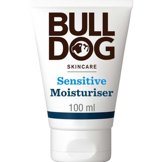 Bulldog Skincare Sensitive Face Moisturiser For Men, Men's Cream, 100ml