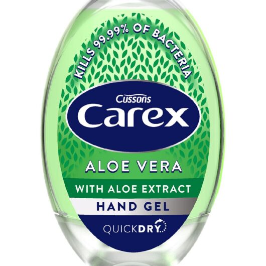 Carex Aloe Vera Anitbacterial Hand Sanitiser Gel 50ml
