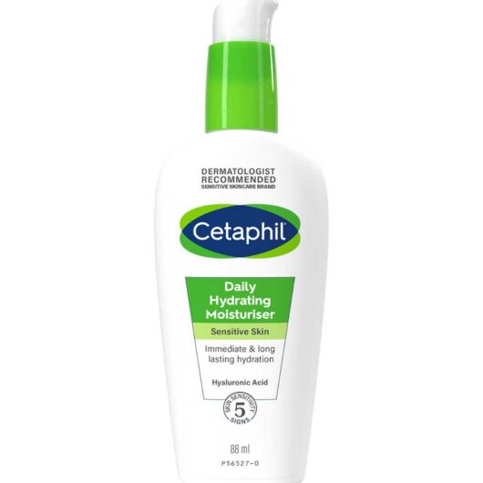Cetaphil Daily Hydrating Moisturiser, Moisturising Face Cream For Sensitive Skin 88ml