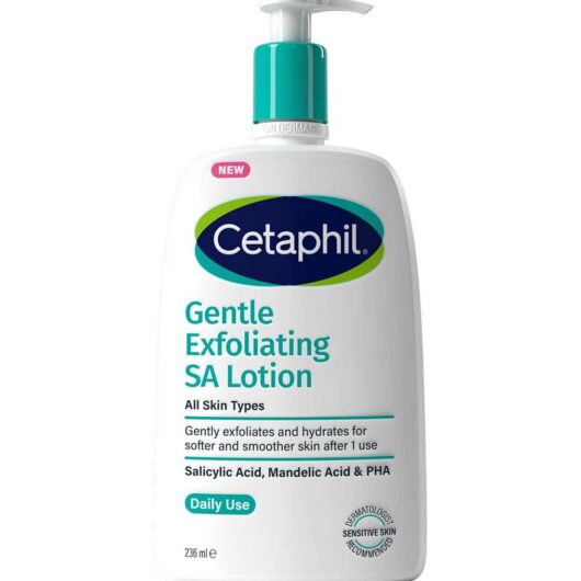Cetaphil Gentle Exfoliating Salicylic Acid Lotion Moisturiser For Face & Body 236ml