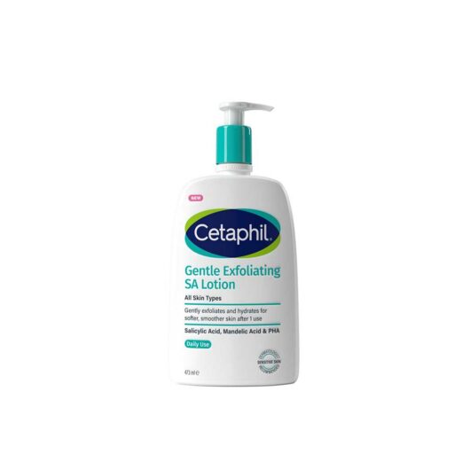 Cetaphil Gentle Exfoliating Salicylic Acid Lotion, Moisturiser For Face & Body 473ml