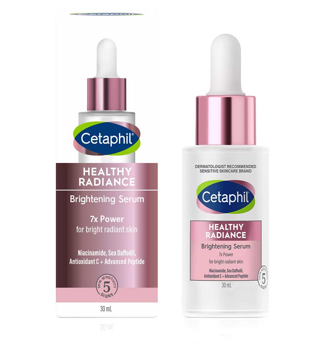 Cetaphil Healthy Radiance Brightening Serum With Niacinamide For Dark Spots, 30ml