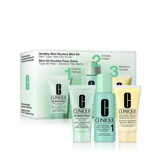Clinique Healthy Skin Routine Mini Kit Type: Very Dry To
