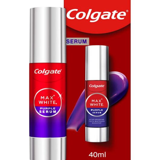 Colgate Max White Purple Teeth Whitening Serum 40ml