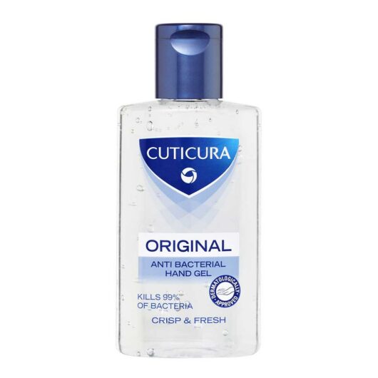 Cuticura Original Anti Bacterial Hand Gel 100ml - Crisp & Fresh