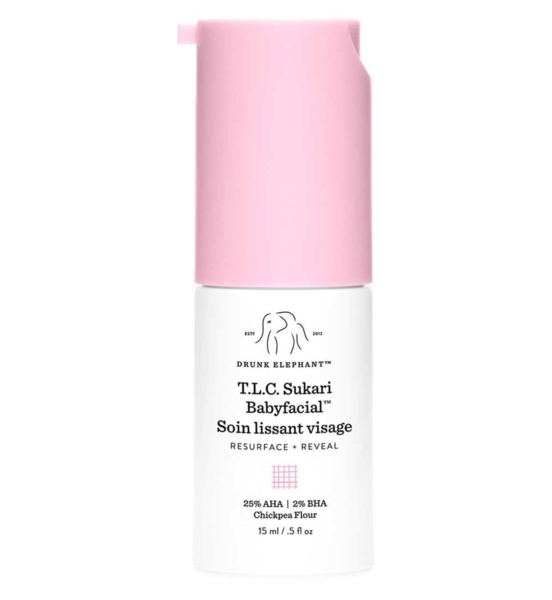 Drunk Elephant T.l.c. Sukari Babyfacial™ Glycolic Face Mask Travel Size 15ml