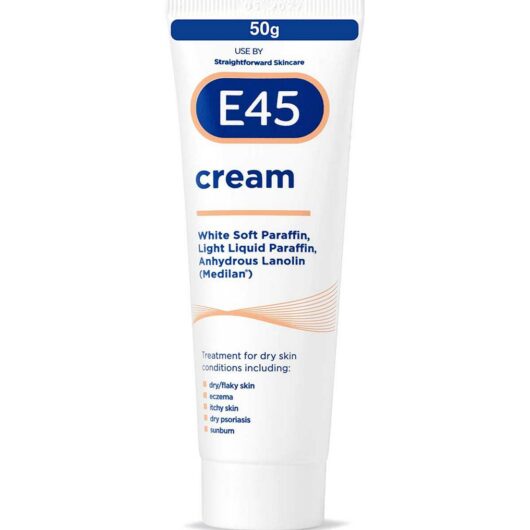 E45 Dermatological Moisturising Cream For Dry Skin & Eczema - 50g