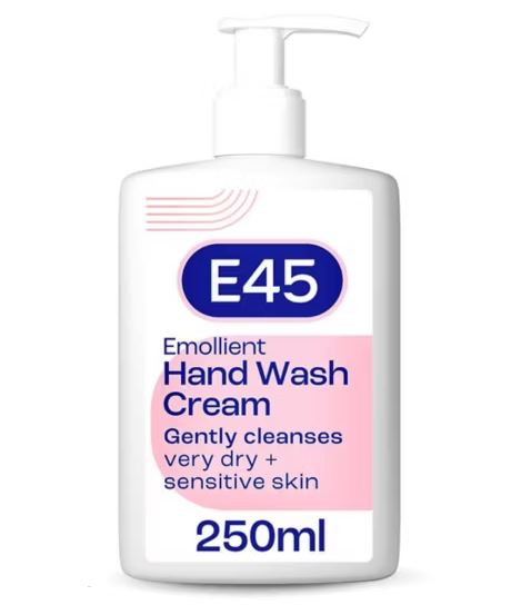 E45 Emollient Hand Wash Cream 250ml