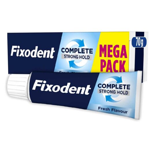 Fixodent Complete Denture Adhesive Fresh Flavour 70g