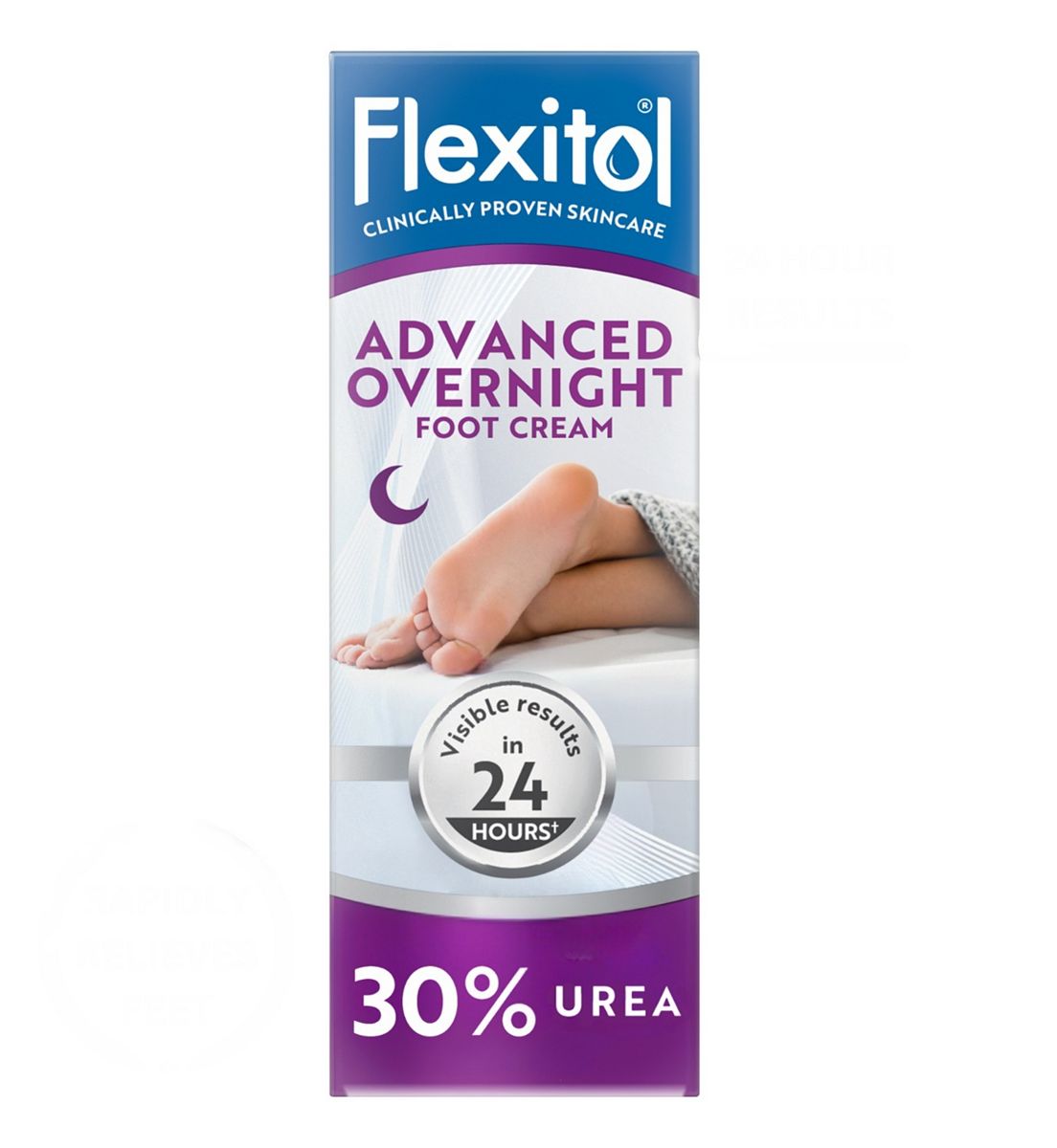 Flexitol Advanced Overnight Foot Cream 50g