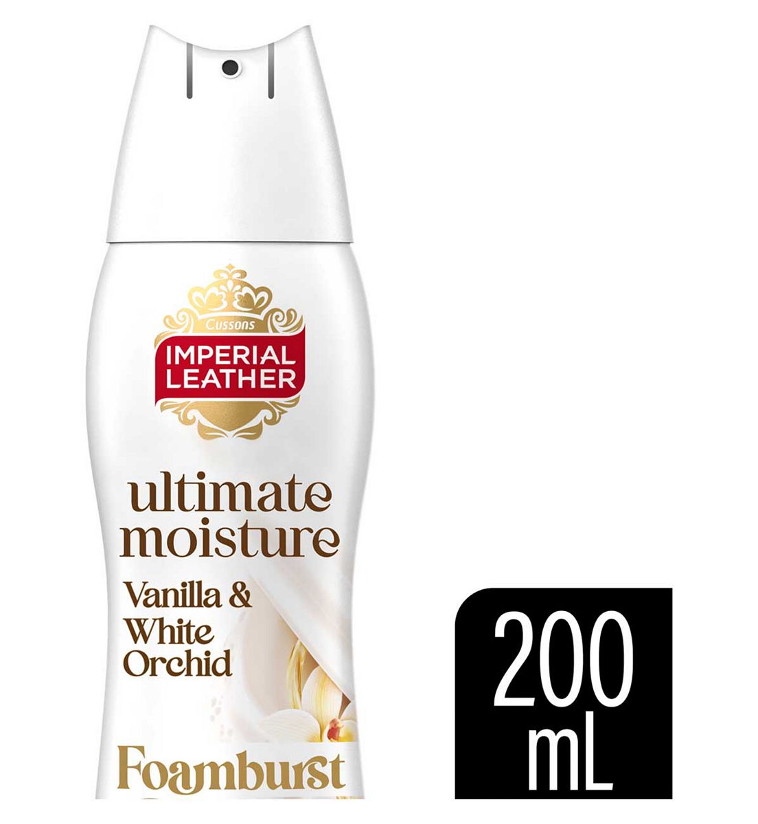 Imperial Leather Ultimate Moisture Foamburst Body Wash Vanilla And White Orchid200 ml, 200ml