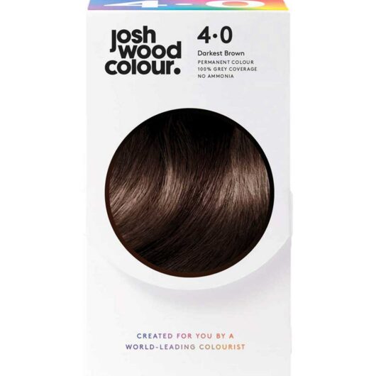 Josh Wood Colour 4.0 Darkest Brown Permanent Hair Dye