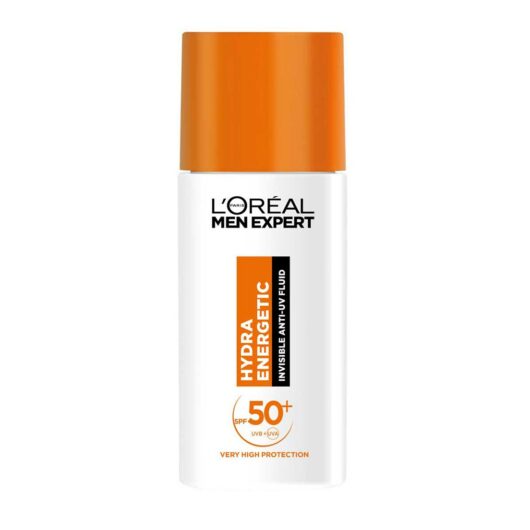 L'Oreal Men Expert L'oréal Men Expert Hydra Energetic Daily Spf50+ Invisible Fluid 50ml