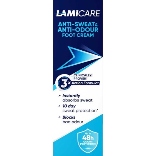 Lamisil Lamicare Anti-Sweat & Anti-Odor Footcream 75ml