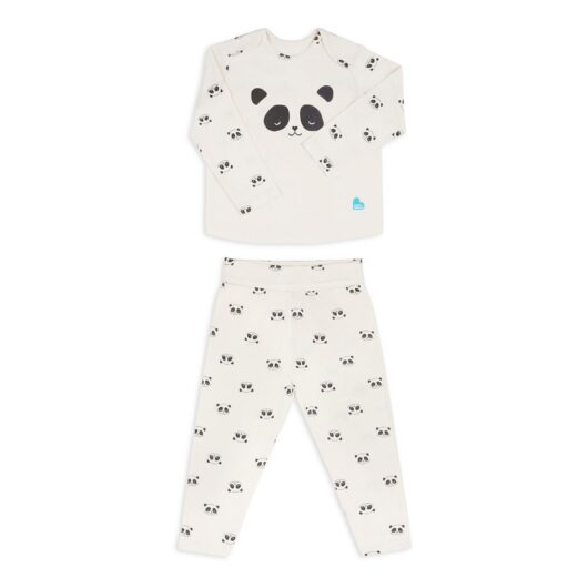 Love to Dream Long Sleeve Pyjamas Bamboo Sleepy Panda Cream 4Y