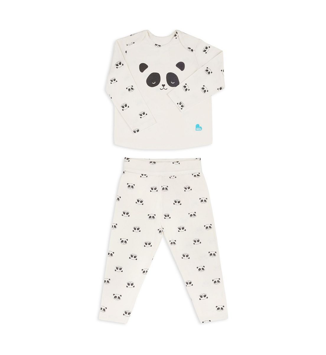 Love to Dream Long Sleeve Pyjamas Bamboo Sleepy Panda Cream 4Y
