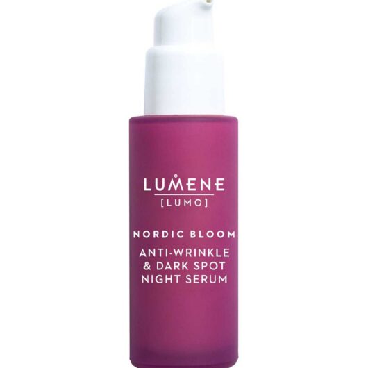 Lumene Nordic Bloom Anti-Wrinkle & Dark Spot Night Serum With Niacinamide Gallic Acid 30ml