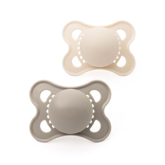 MAM Original 0-6 Months 2 Pack - Grey And Cream
