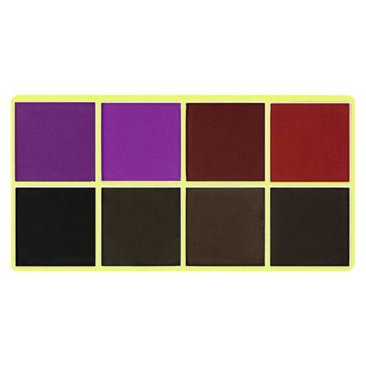 Made By Mitchell Pressed Powder Face Palette Deeper 12G 8S
