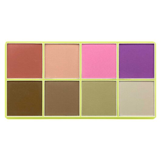 Made By Mitchell Pressed Powder Face Palette Lighter 12G 8S