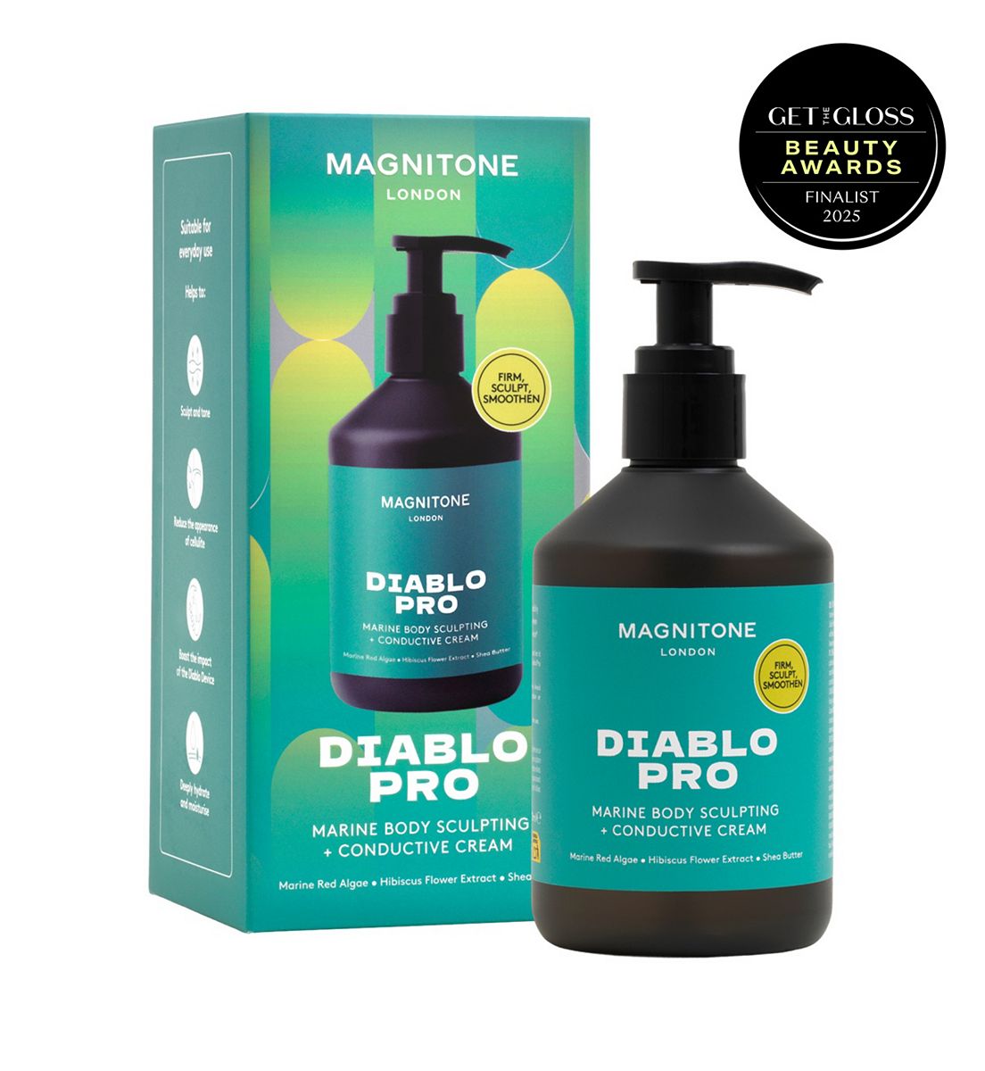Magnitone Diablo Pro Body Sculpting Conductive Cream 300 ml