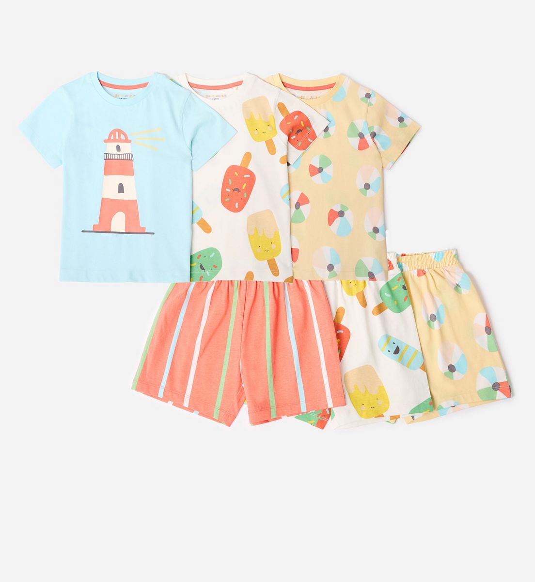 Maybe Junior 3 Pack Shortie Pyjama Set 1.5-2 Years, 1.5 - 2 Years