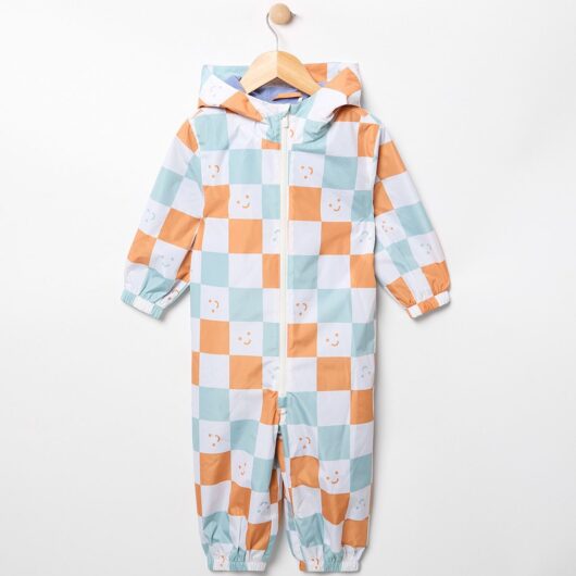 Maybe Junior Lightweight Checkboard Puddlesuit 2-3 Years, 2 - 3 Years