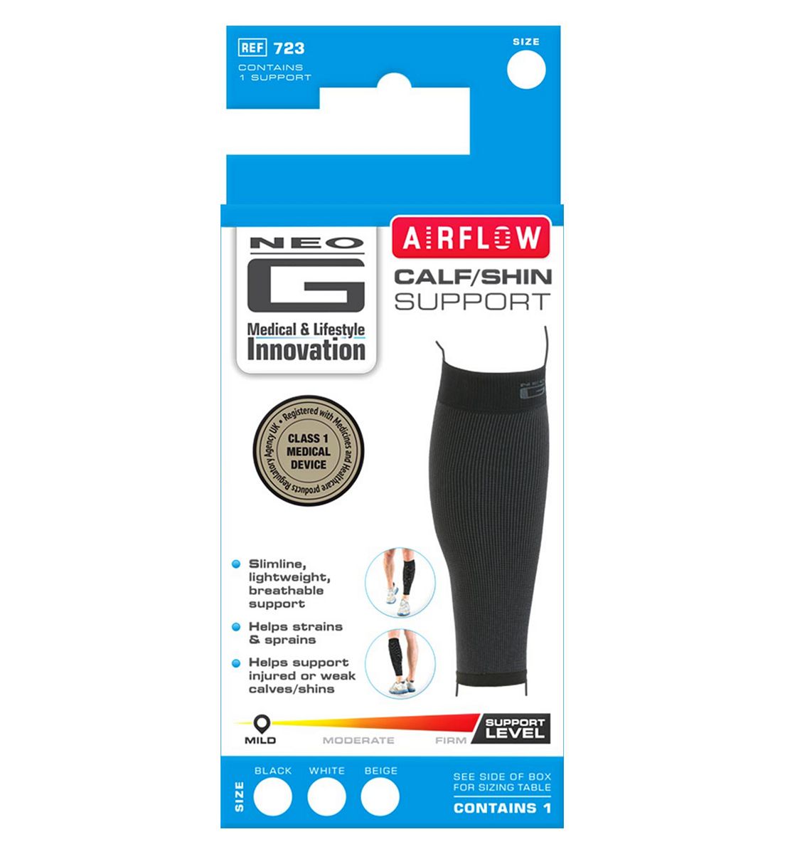 Neo G Airflow Calf/shin Support - Medium