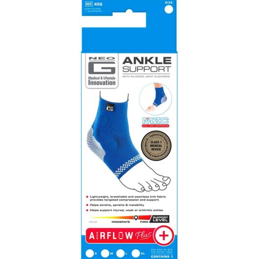 Neo G Airflow Plus Ankle Support - Large