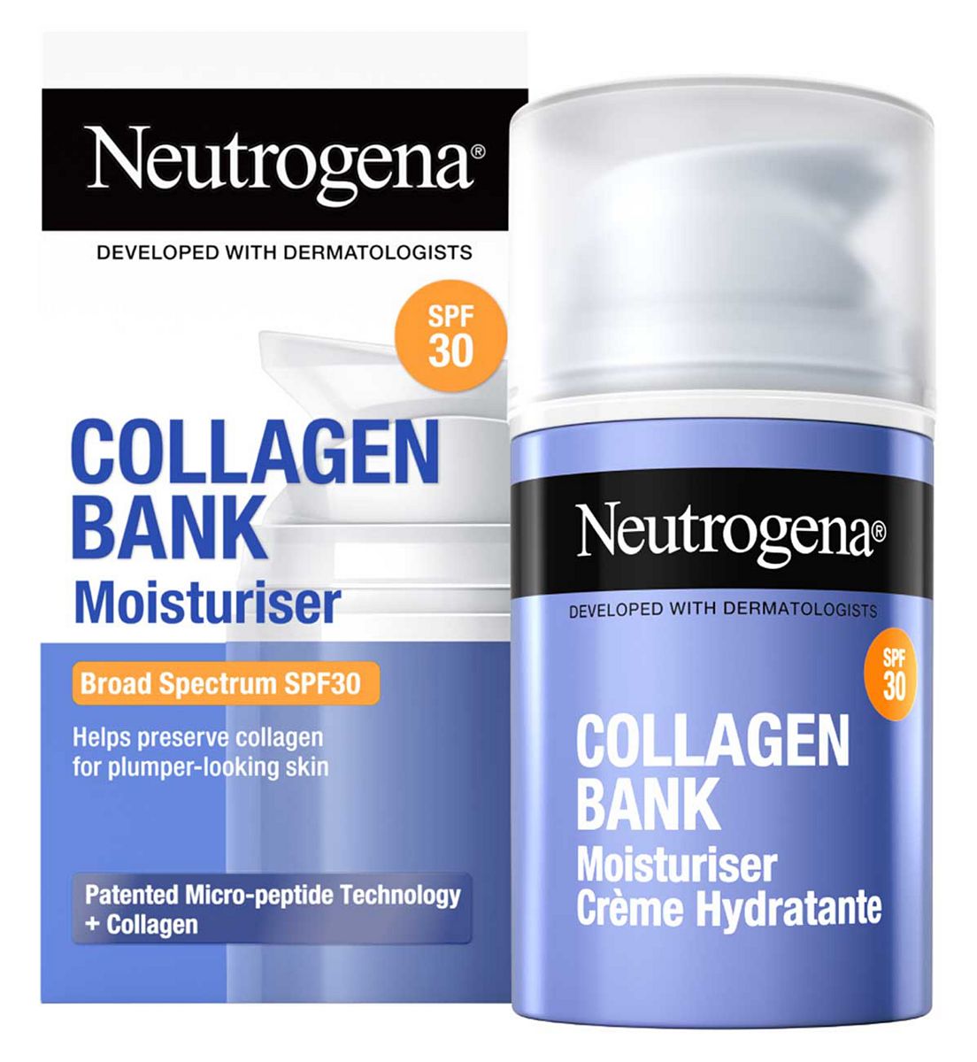 Neutrogena Collagen Bank Spf30 Moisturiser 50ml