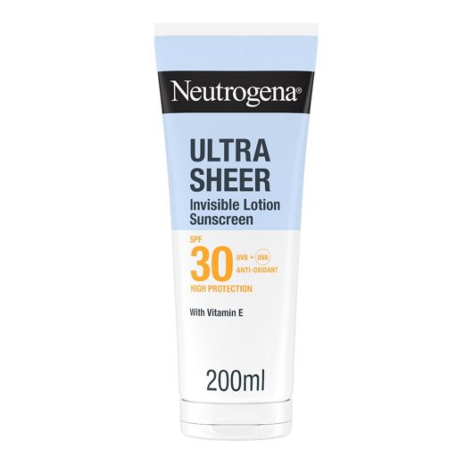 Neutrogena Ultra Sheer Invisible Hydrating Body Lotion Sunscreen Spf30200 ml