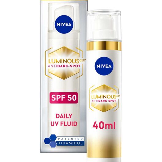 Nivea Cellular Luminous 630 Anti-Dark Spot Day Cream Face Moisturiser Spf50 40ml