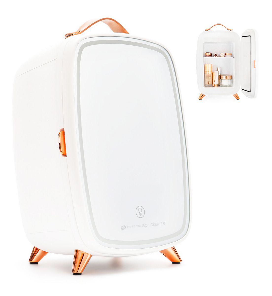 RIO 6L Beauty Skincare Fridge With Mirror