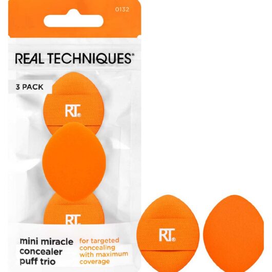 Real Techniques Rt Mini Miracle Concealer Puff Trio