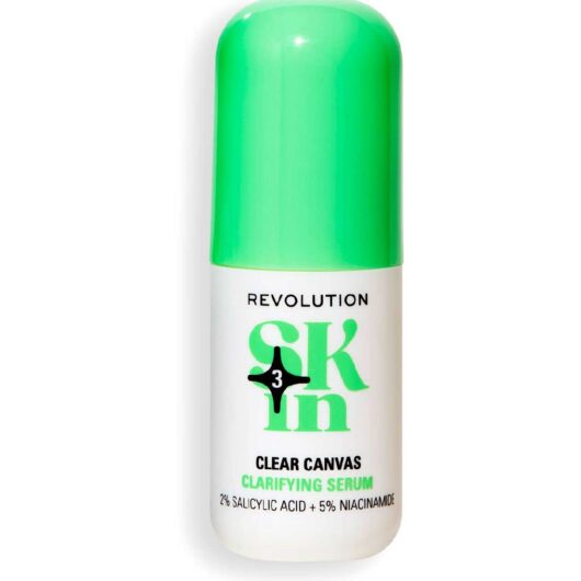 Revolution Skin Clear Canvas 5% Niacinamide & 2% Salicylic Acid Clarifying Serum, 30ml