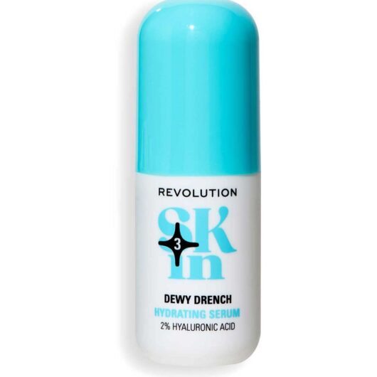 Revolution Skin Dewy Drench 2% Hyaluronic Acid Hydrating Serum, 30ml