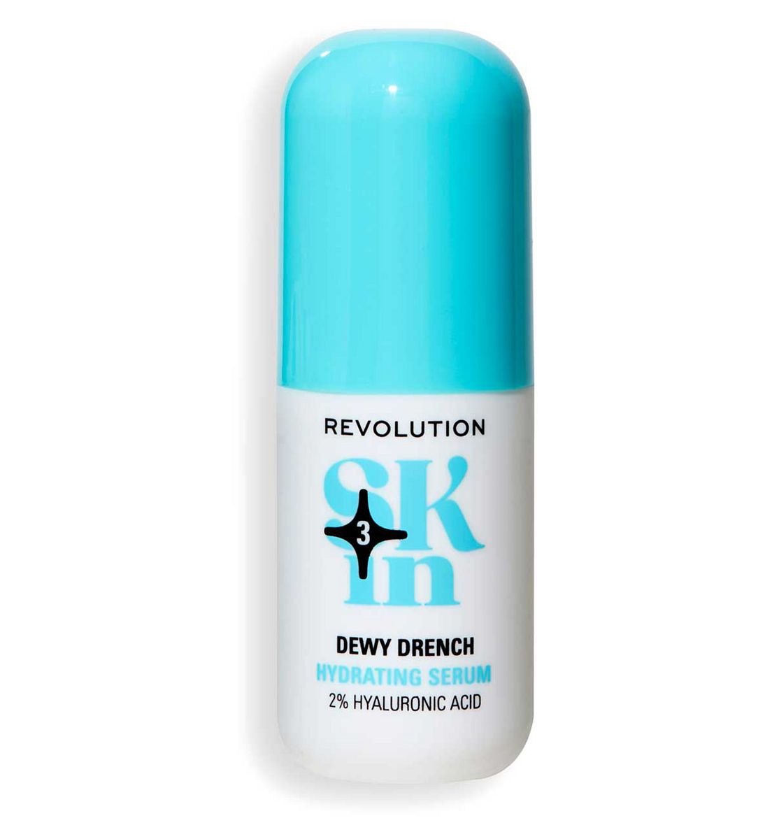 Revolution Skin Dewy Drench 2% Hyaluronic Acid Hydrating Serum, 30ml
